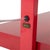 Stretch Arc Floor Lamp - 87", Red Finish, Sturdy Rectangular Base, Dimmer Switch For Sale - Image 11 of 18