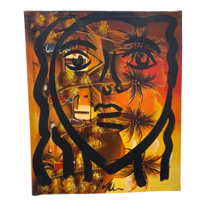 Abstract Peter Keil Original Oil Canvas Painting