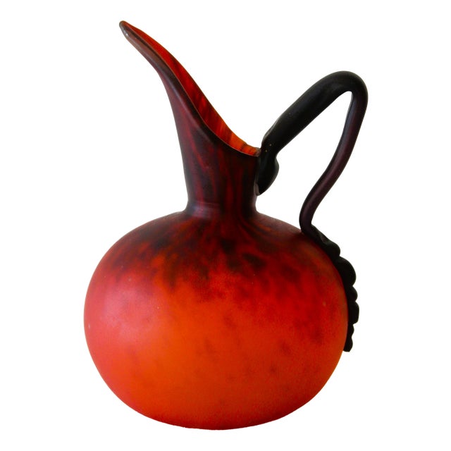 Art Deco Pitcher by Charles Schneider, 1920s For Sale