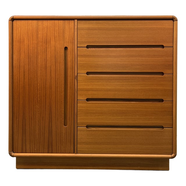 Mid-Century Teak Gentleman's Chest by the Sun Cabinet Co LTD For Sale