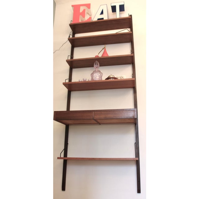 Mid-Century Royal System Wall Shelf by Poul Cadovius for Cado, Denmark, 1960s For Sale - Image 6 of 15