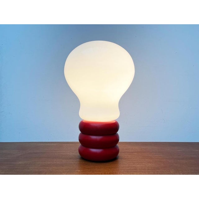 Mid-Century German Space Age Model Giant Bulb Floor or Table Lamp by Ingo Maurer for M Design, 1960s For Sale - Image 17 of 18