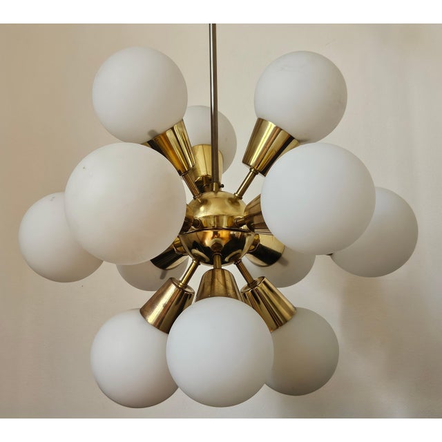 Mid-Century Sputnik Chandelier from Kamenicky Senov, 1970s For Sale - Image 4 of 15