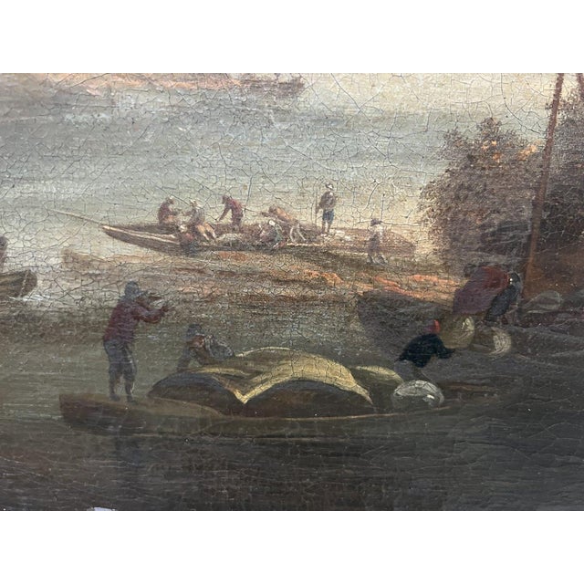 Seascape and Mountain Landscape, 19th Century, Oil on Canvas, Framed For Sale - Image 8 of 16