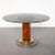 Mario Sabot Honey Color Chromed Steel and Acrylic Glass Dining Table, 1970s For Sale - Image 4 of 9