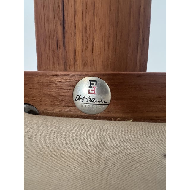 Model 118 Armchairs by Grete Jalk for France & Son, 1960s, Set of 2 For Sale - Image 10 of 14