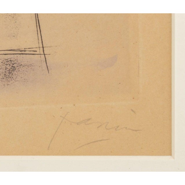 Jules Pascin (Bulgarian/French, 1885-1930), "La Loge" [The Theater Box], Etching in Colors, 1925, signed in pencil lower...