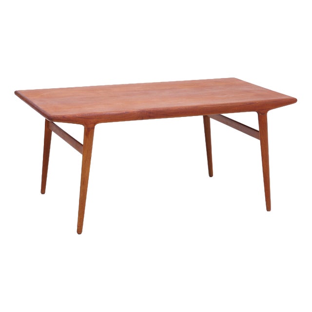 Extendable Dining Table in Teak by Niels Otto Møller for J.L. Møllers For Sale