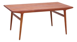 Extendable Dining Table in Teak by Niels Otto Møller for J.L. Møllers