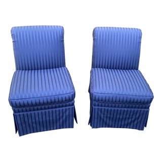 Late 20th Century Slipper Club Chair - Set of 2 For Sale