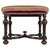 Antique English William and Mary Style Mahogany Stool, 1800s For Sale - Image 11 of 11