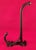 Mid 20th Century Vintage 7 1/2" Cast Iron Tack Room Wall Hook For Sale - Image 5 of 7