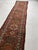 PLUSH Vintage Runner Earthy Clay, Terracotta with Incredible Grassy Greens Persimmon Rug 3.4 x 12.7 For Sale - Image 11 of 11