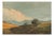 Shepherd and Flock in a Mountain Landscape, 1890s, Oil Painting on Canvas For Sale