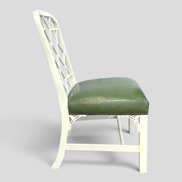 Chippindale Style Dining Chairs Set of 6 For Sale In Los Angeles - Image 6 of 6