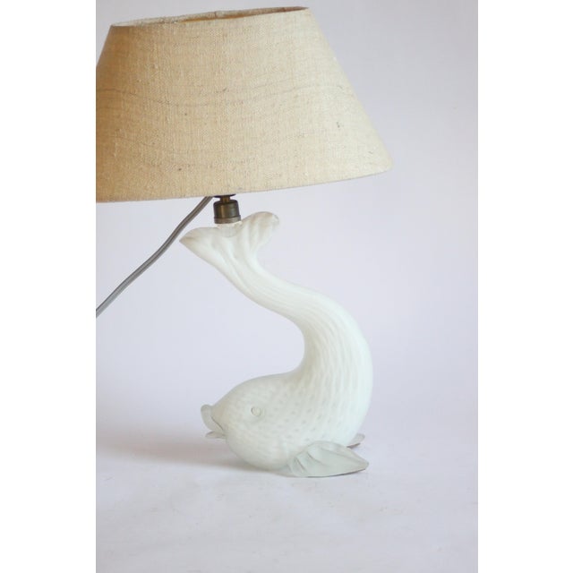 Murano Glass Fish Lamp, Italy, 1950s For Sale - Image 9 of 18