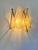 Contemporary Modern Multicolor Amber "Rondini" Murano Wall Sconces- Set of Two For Sale - Image 6 of 9