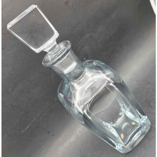 Mid 20th Century Vintage Strömbergshyttan Crystal Decanter Designed by Gerda Strömberg For Sale - Image 5 of 9