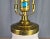 White Vintage Hart & Associates Brass & White Pottery Table Lamp W Sea Shell Handles For Sale - Image 8 of 13