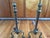 1920s Solid Brass Traditional Andirons - a Pair For Sale - Image 4 of 10
