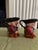 Pair of Vintage English Shorter & Son Porcelain Toby Mugs, Mid-20th Century