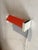 Metal Wall Lamp by Niek Hiemstra Orange for Hiemstra Evolux, 1970 For Sale - Image 7 of 9