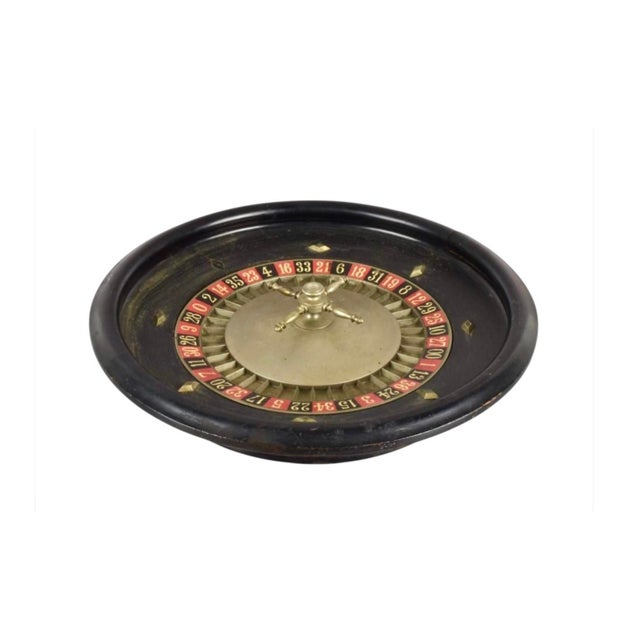 Mid 20th Century Vintage French Roulette Wheel For Sale - Image 5 of 5