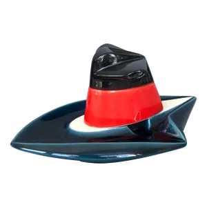 French Line Nautical Steamship Souvenir Ashtray