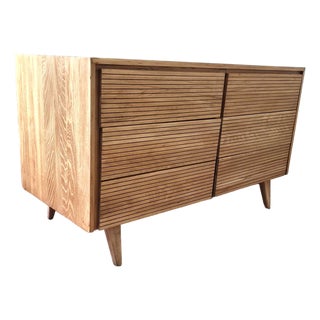 Vintage Elm Room Divider by Merton Gershun for Dillingham, Attributed For Sale