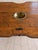 19th Century European Long Country Table With Turned Legs & Inset Brass Bowl For Sale - Image 11 of 11