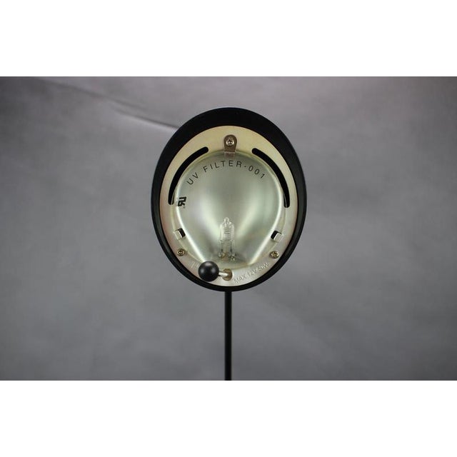1990s Italian Candy Light Adjustable Black Table Lamp, 1990s For Sale - Image 5 of 14