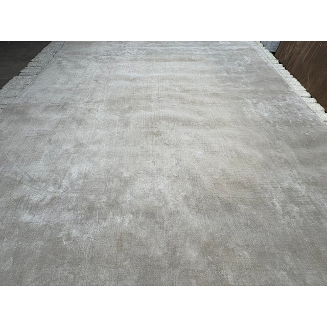RH Malta Linen Rug – 10' × 14' 100% Linen | Hand-Loomed Luxury Construction | Rare RH Collection Luxury Staging...