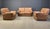 Vintage Sofa Set from Durlet, 1980s, Set of 3, in Very Good conditions. Designed 1980 to 1989 This piece has an...