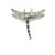 Late 20th Century Late 20th Century Rare Tiffany & Co. Platinum and Diamond Dragonfly Enhancer For Sale - Image 5 of 7