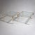 Square Acrylic Glass Coffee Tables from Fabianart, Rome, Italy, Late 20th Century, Set of 2 For Sale - Image 4 of 8