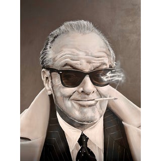 Frank Guitjens, Jack Nicholson, 2017, Oil on Canvas For Sale