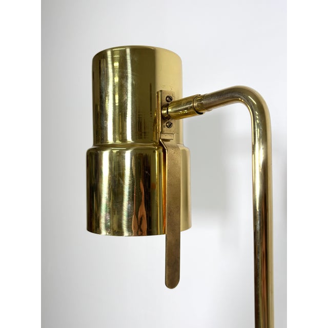 1960s Model 154 Brass Floor Lamp by Hans Agne Jakobsson, 1960s For Sale - Image 5 of 18