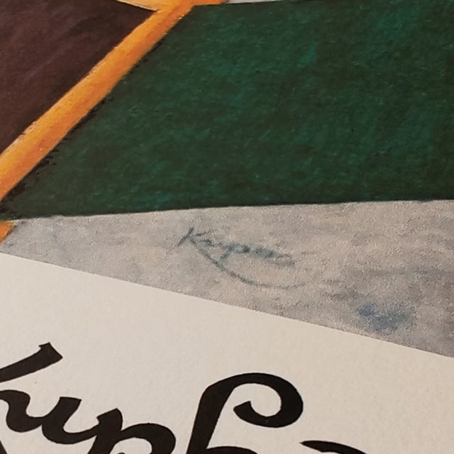 After Frank Kupka, Composition, Limited Series Lithograph, 1970s For Sale - Image 4 of 9