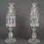 Silver Napoleon III Style Crystal Candelabras from Baccarat, Set of 2 For Sale - Image 8 of 12