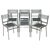 Chrome and Elastic Cord Dining Chairs by René Herbst for Sandows, Set of 6 For Sale - Image 12 of 12