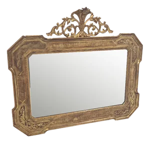 Golden Mirror with Cymatium, 1980s