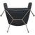 Vintage CH445 Wing Chair in Black Leather by Hans Wegner, 1990s For Sale - Image 10 of 11