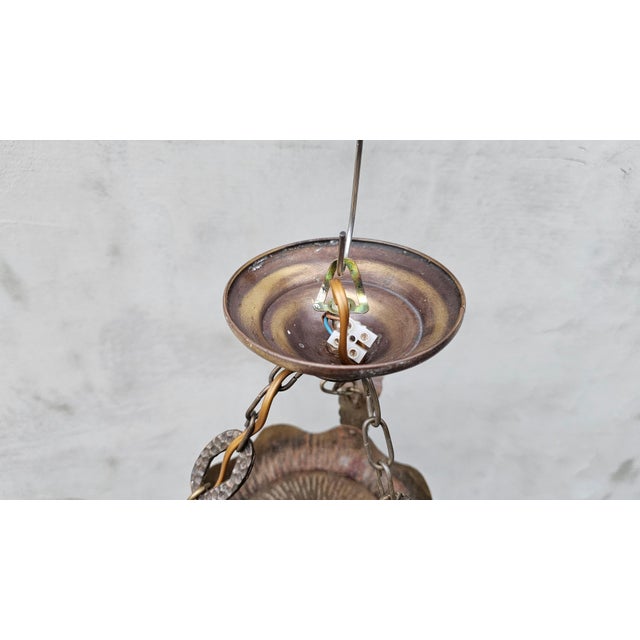 Art Nouveau Chandelier, 1890s For Sale - Image 6 of 10