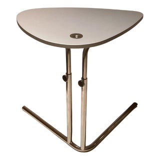 K22L Tecta Side Table in Color Silver, 2000s For Sale