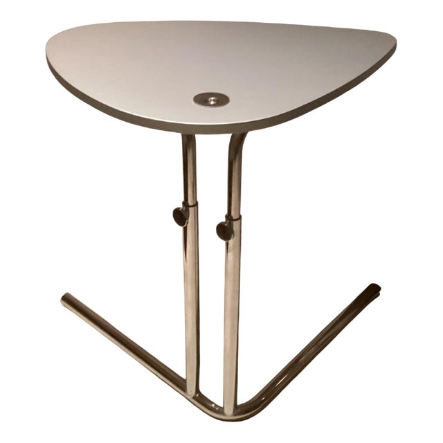 K22L Tecta Side Table in Color Silver, 2000s For Sale