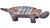 Late 20th Century Vintage Handcrafted West-African Soapstone Rhino Figurine Footed Bowl For Sale - Image 5 of 6