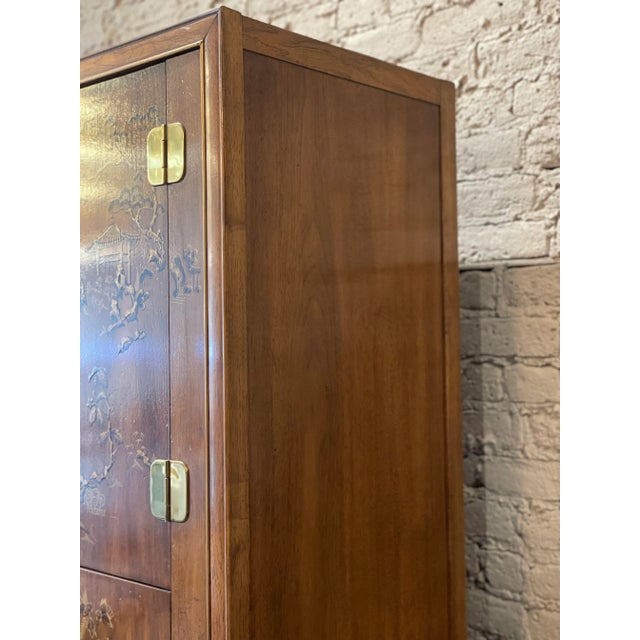 1970s Drexel Heritage Chinoiserie Armoire Dresser Chairish