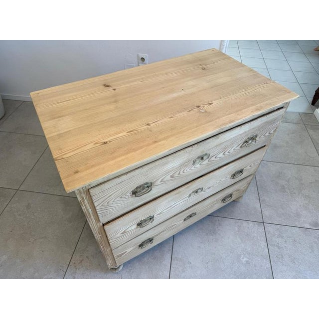 Antique Biedermeier Chest of Drawers For Sale - Image 7 of 11