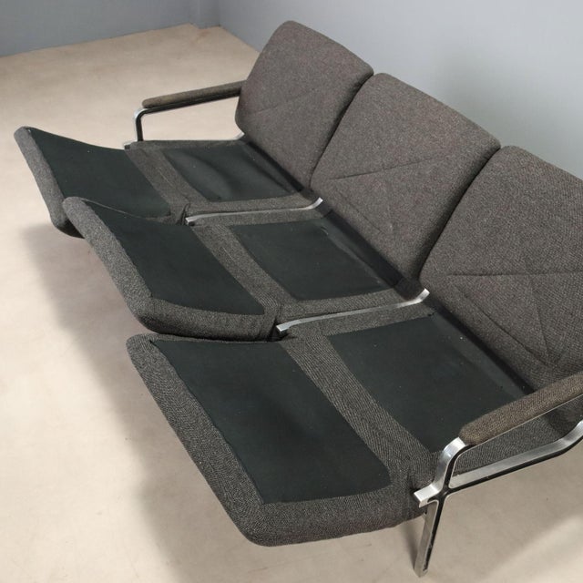 Vintage Sofa attributed to André Vandenbeuck from Strässle For Sale - Image 9 of 12