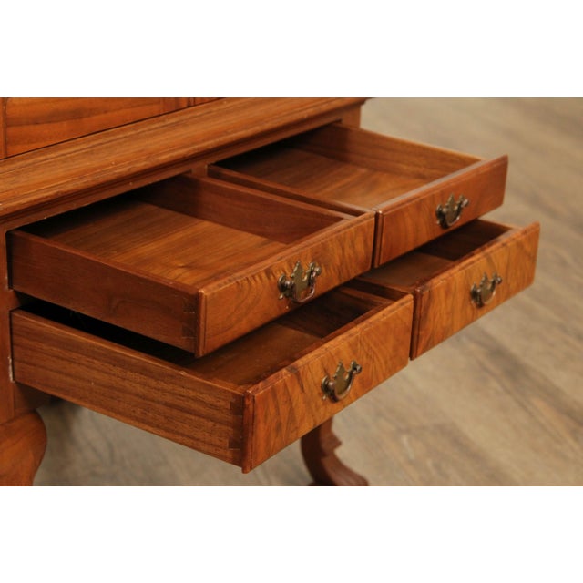 Bench Made Pennsylvania Walnut Spice Or Valuables Chest For Sale - Image 4 of 12